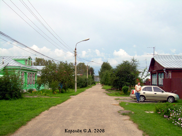 город Суздаль Новая улица в Суздальском районе Владимирской области фото vgv