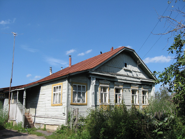 деревянные наличники на Пролетарской 18 в Суздале в Суздальском районе Владимирской области фото vgv