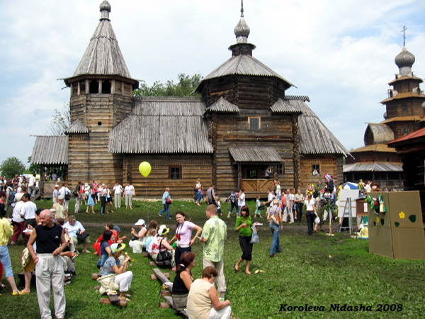Церковь Воскресения Христова из с.Патакино 1776 Г в Суздальском районе Владимирской области фото vgv