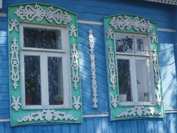 деревянные наличники дома 6 на Соковской улдице в Суздале в Суздальском районе Владимирской области фото vgv