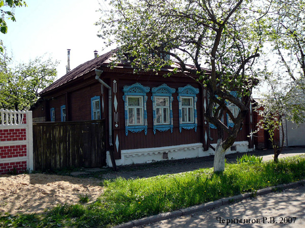 деревянные резные наличники на Шаховского 28 в Суздале в Суздальском районе Владимирской области фото vgv