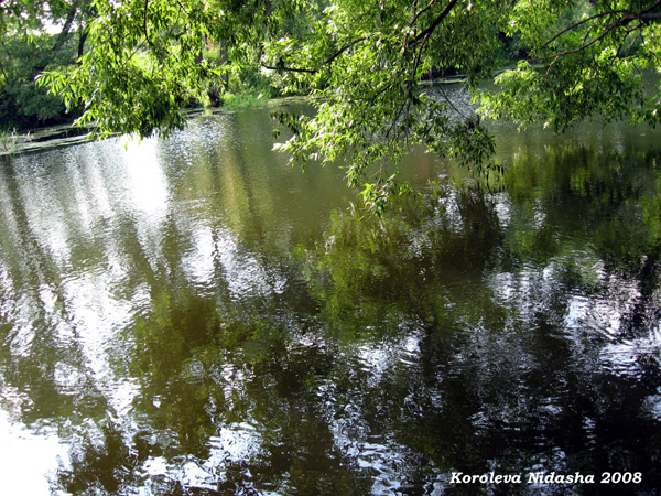 плотина на реке Каменка в районе набережной Шевченко в Суздальском районе Владимирской области фото vgv