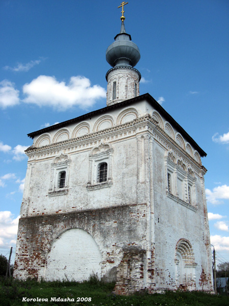 Тихвинская церковь (1650-1700 гг..) в Суздальском районе Владимирской области фото vgv