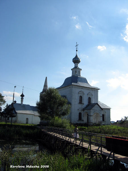 Церковь Богоявления Господня 1781 г. в Суздальском районе Владимирской области фото vgv