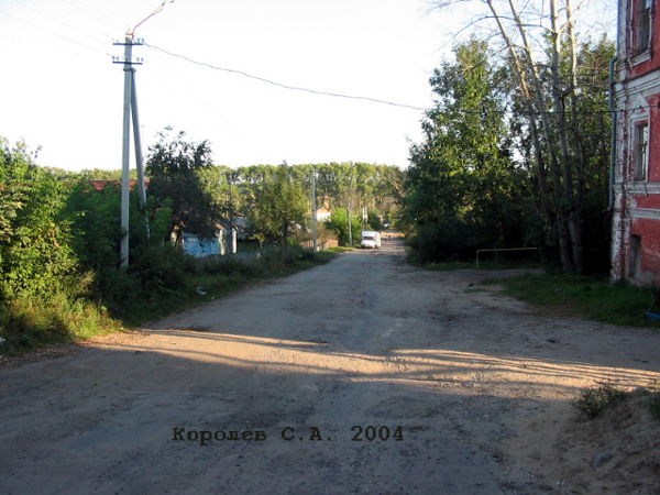 поселок Боголюбово Вокзальная улица в Суздальском районе Владимирской области фото vgv