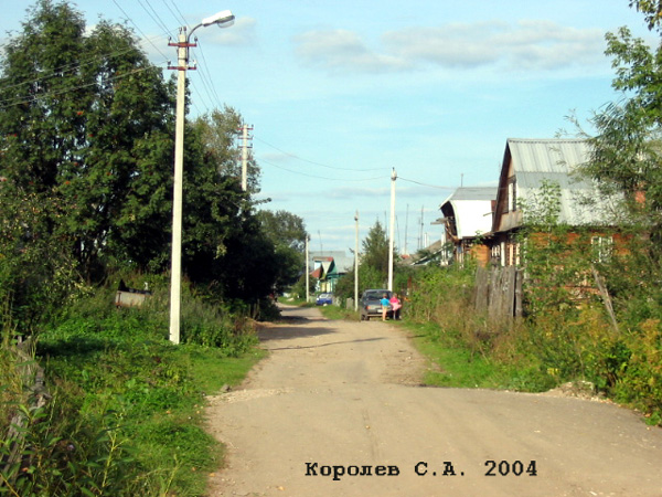 поселок Боголюбово Фрунзе улица в Суздальском районе Владимирской области фото vgv