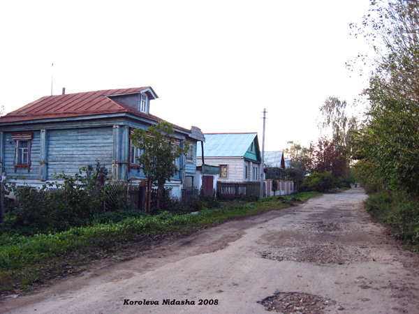 поселок Боголюбово Заводская улица в Суздальском районе Владимирской области фото vgv