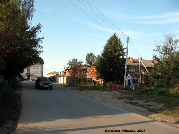 поселок Боголюбово Западная улица в Суздальском районе Владимирской области фото vgv