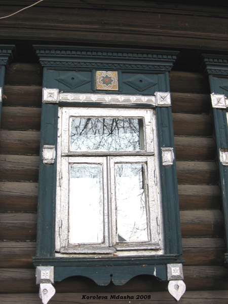 деревянные наличники деревни Боголюбка в Суздальском районе Владимирской области фото vgv