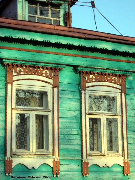 деревянные наличники деревни Боголюбка в Суздальском районе Владимирской области фото vgv