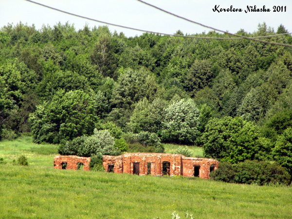Руины неизвестной церкви в урочище Рожново в Суздальском районе Владимирской области фото vgv