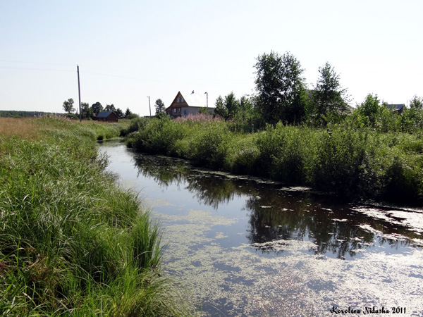 река Уечка в селе Санино в Суздальском районе Владимирской области фото vgv