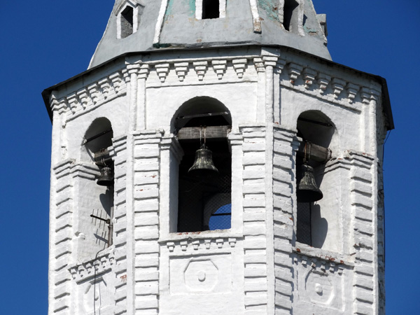 Никольская церковь (холодная) с колокольней конец XVIII века в Суздальском районе Владимирской области фото vgv