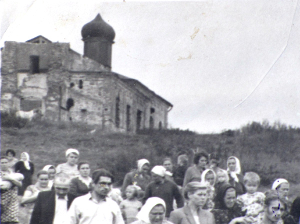 разрушенная церковь в с.Сеславское в Суздальском районе Владимирской области фото vgv