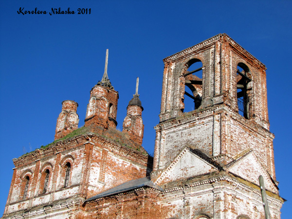 Церковь Иоанна Богослова 1820 г. в Туртино в Суздальском районе Владимирской области фото vgv