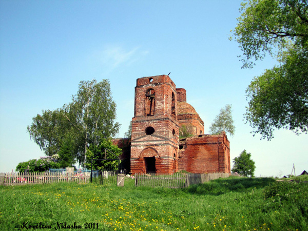 Вознесенская церковь с колокольней 1836 г. в селе Хотенское в Суздальском районе Владимирской области фото vgv