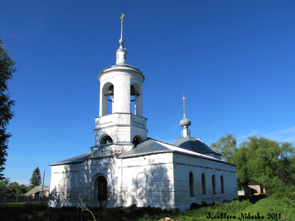 Никольская церковь с колокольней 1755 г. в Суздальском районе Владимирской области фото vgv