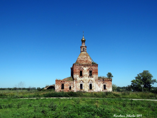Богоявленская церковь 1796 г. в Глебовском в Суздальском районе Владимирской области фото vgv