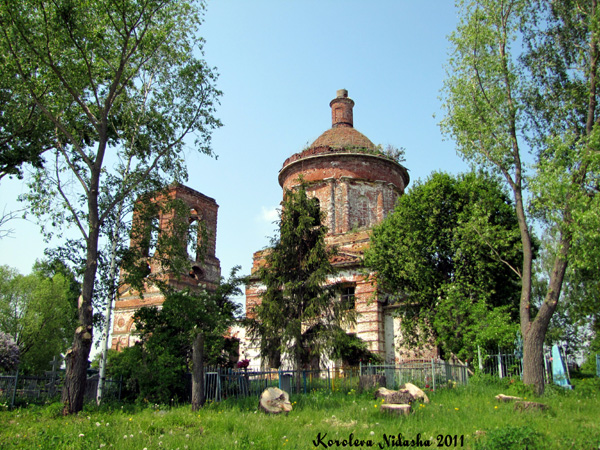 Воскресенская церковь 1831 г. в Суздальском районе Владимирской области фото vgv