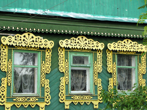деревянные наличники , Нове село Суздальский район в Суздальском районе Владимирской области фото vgv