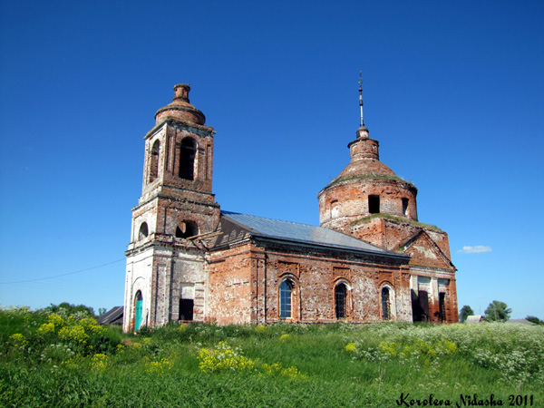 Никольская церковь с колокольней 1829 г. в Суздальском районе Владимирской области фото vgv