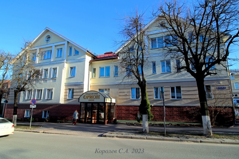 гостиница Орион на 2-й Никольской 3 во Владимире фото vgv