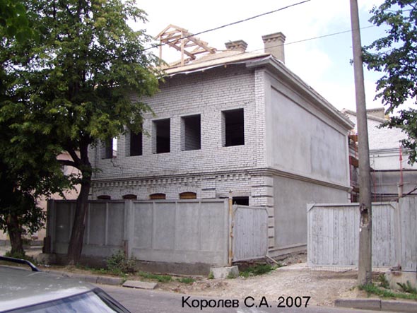 строительство здания на месте дома Безыменских 2004-2007 гг. во Владимире фото vgv