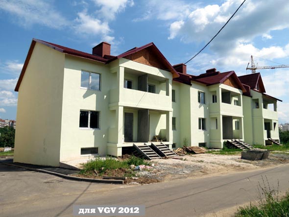 строительство дома 30 по ул.3-я Кольцевая 2011-2012 гг. во Владимире фото vgv
