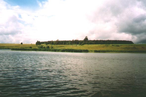 водохранилище Содышка южнее дамбы Семязинского пруда на 7-й Линии во Владимире фото vgv