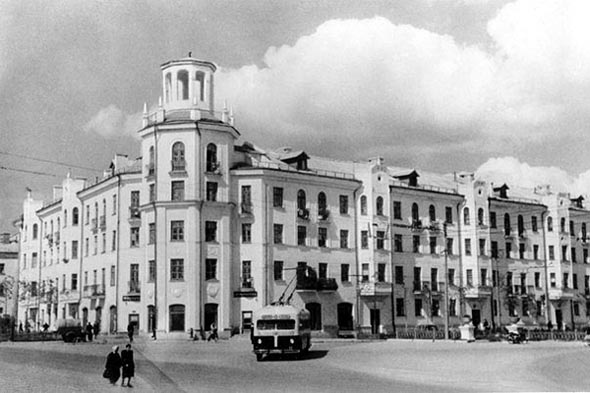 Улица 850 летия Владимира 1960 год во Владимире фото vgv