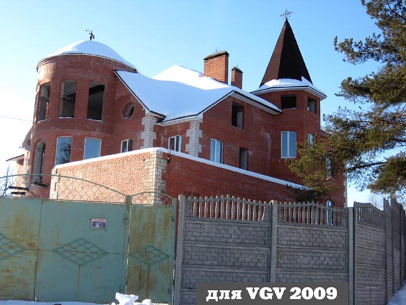 Янычар с ятаганом на крыше дома 10 по улице Бакулинская во Владимире фото vgv