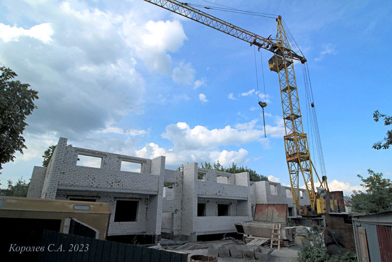 строительство многоквартирного дома на Батурина 12 в 2023-2024 гг. во Владимире фото vgv