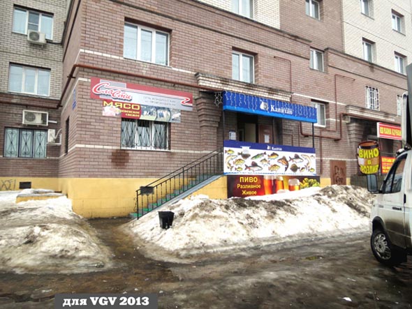 магазин рыбы и морепродуктов Капитан на Безыменского 17г во Владимире фото vgv