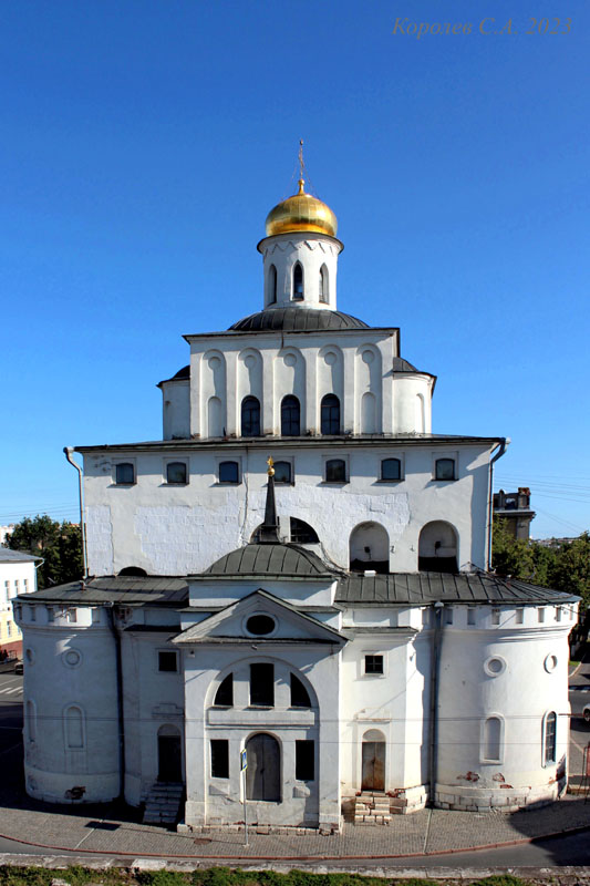 Золотые ворота во Владимире фото vgv