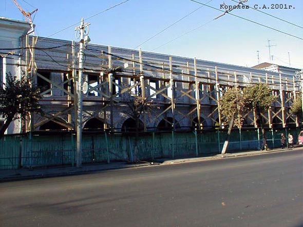 строительство Торгового центра Галерея 2001-2005 гг. во Владимире фото vgv