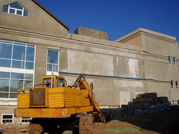 Строительство Северных Торговых Рядов 2004-2006 гг. во Владимире фото vgv