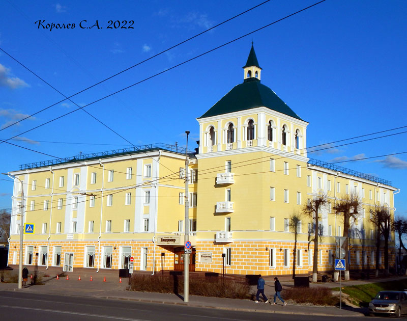 улица Большая Московская 74 гостиница Владимир во Владимире фото vgv