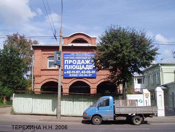 строительство Торгового центра по ул. Большая Нижегородская дом 23 в 2002-2007 гг. во Владимире фото vgv