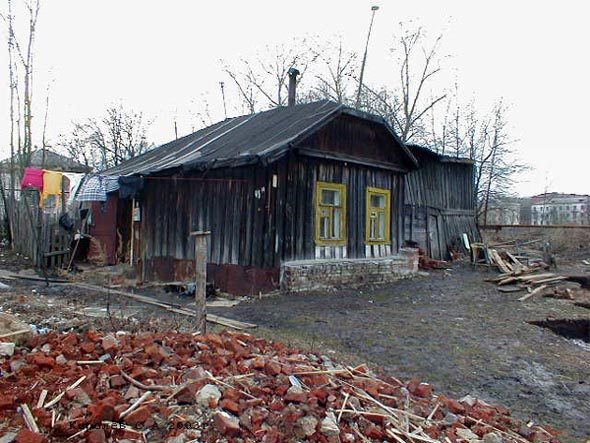 Дом 45а по ул. Большая Нижегородская (снесен 2009 г.) во Владимире фото vgv