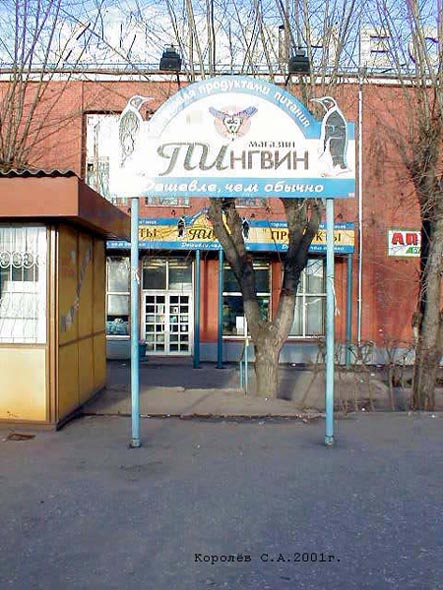 магазин продуктов «Пингвин» на Большой Нижегородской 81 во Владимире фото vgv