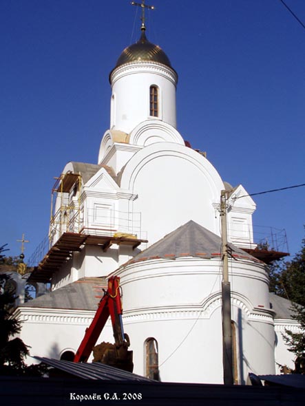 строительство Казанской церкви 2007-2008 гг. во Владимире фото vgv