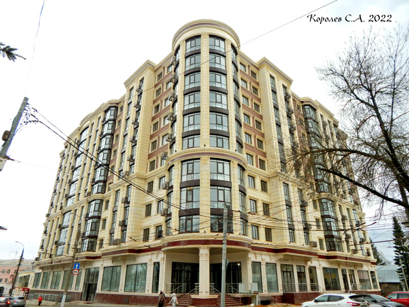 строительство дома 8 по ул. Чайковского 2019 г. во Владимире фото vgv