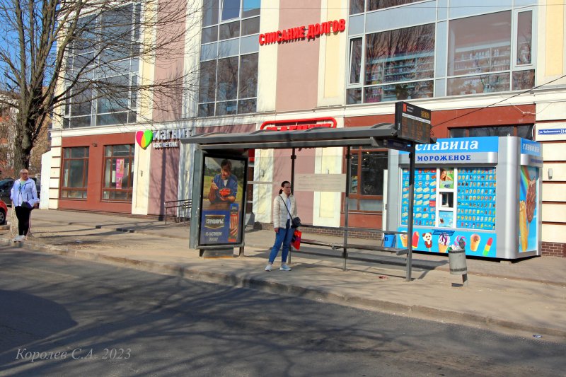 остановка Рябинка на Чайковского 14 во Владимире фото vgv