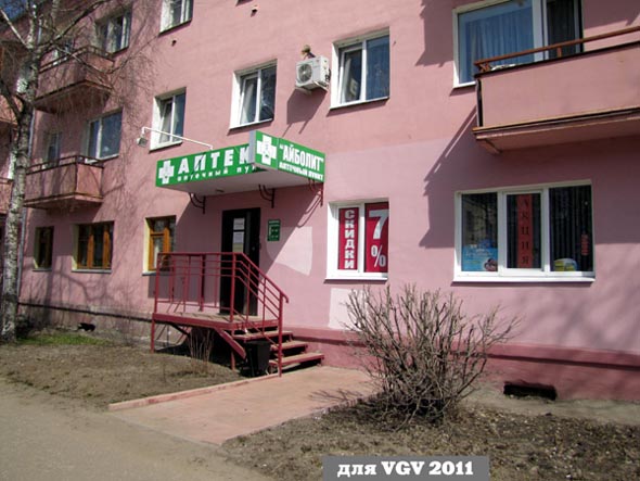 (закрыта 2012)аптека Айболит во Владимире фото vgv
