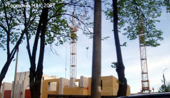 Строительство дома 4Г по ул. Диктора Левитана 2006-2007 гг. во Владимире фото vgv