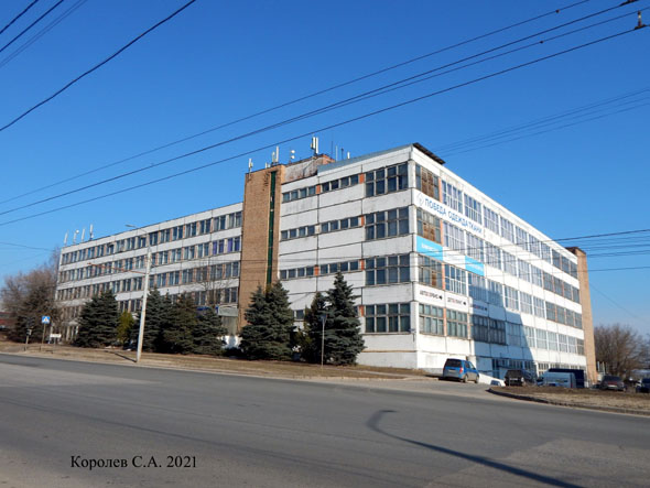 швейная фабрика «Победа» на Добросельской 8 во Владимире фото vgv