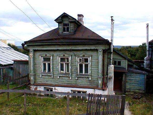 Вид дома 62 по Добросельской до пожара 2004 года во Владимире фото vgv