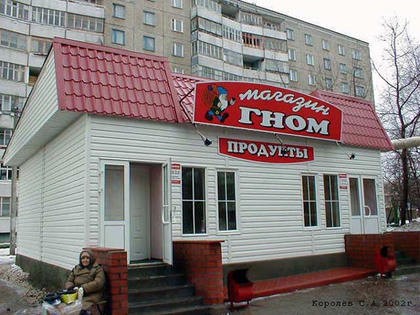 магазин продуктов «Гном» на Добросельской 167а во Владимире фото vgv