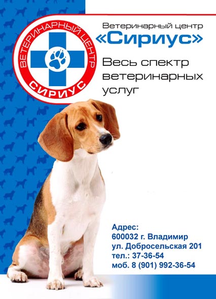 Ветеринарный центр Сириус на Добросельской 201 во Владимире фото vgv