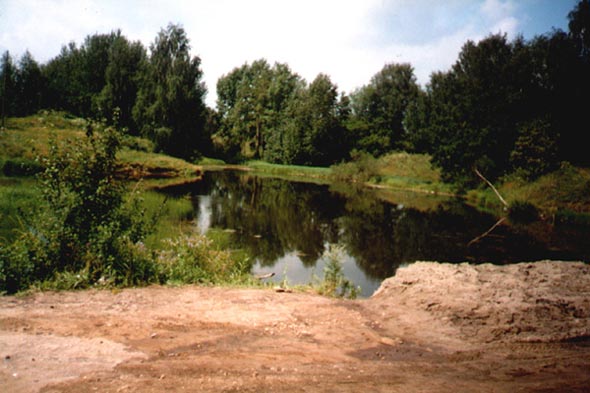 пруд в овраге Сунгирь во Владимире фото vgv